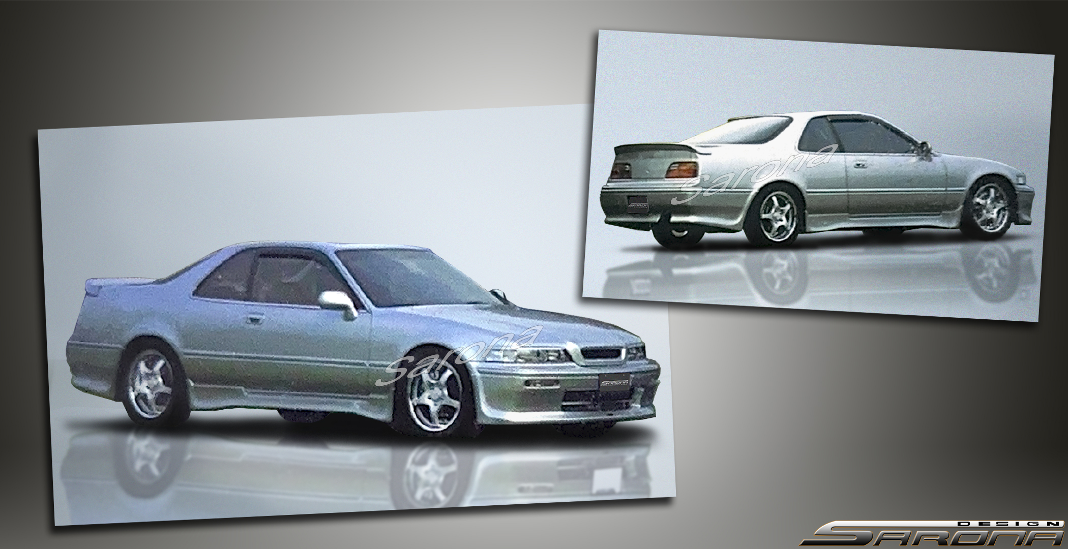 Custom Acura Legend Body Kit  Coupe (1991 - 1994) - $1290.00 (Manufacturer Sarona, Part #AC-002-KT)